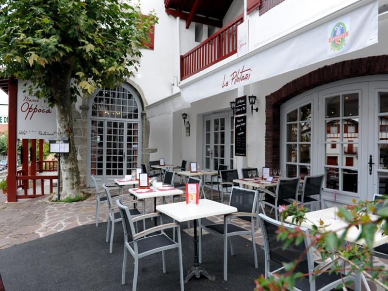 Hotel Restaurant & Spa La Maison Oppoca Aïnhoa Exteriör bild